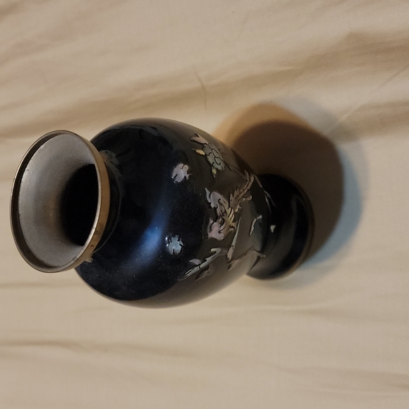 Mother of pearl vase - Picture 2 of 3